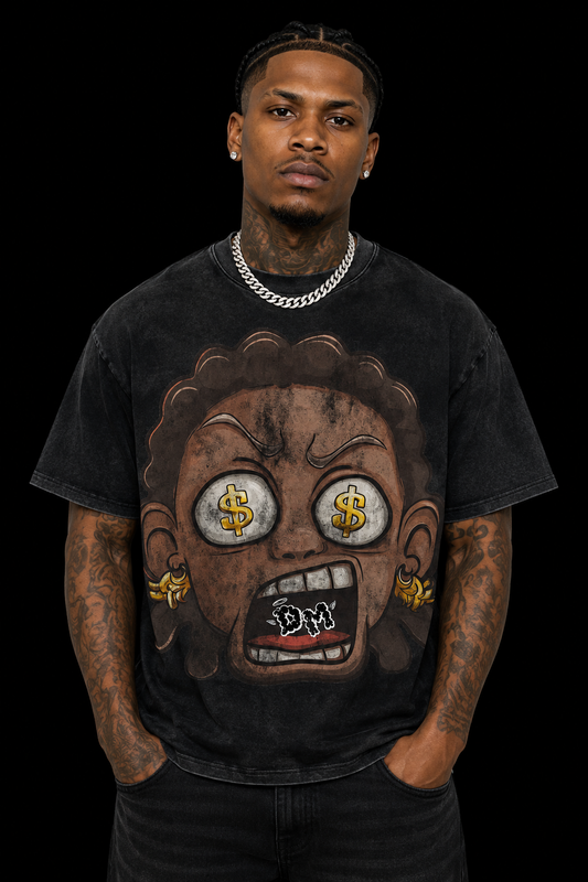 Black Blinded tee
