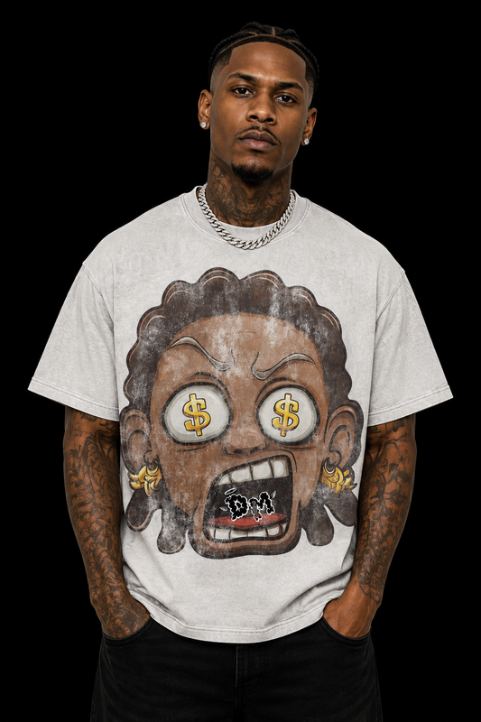 White Blinded tee