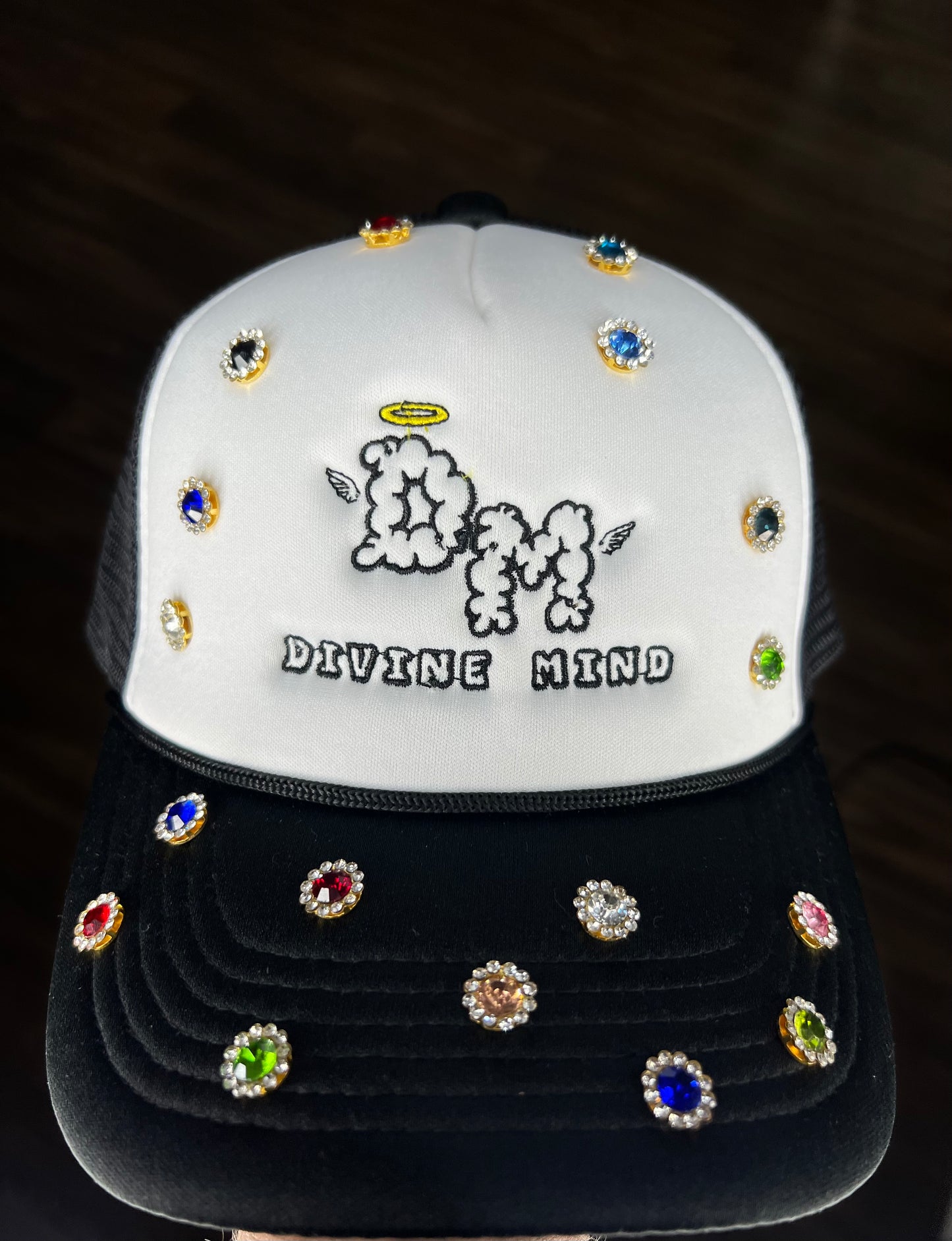Divine Mind Black Trucker